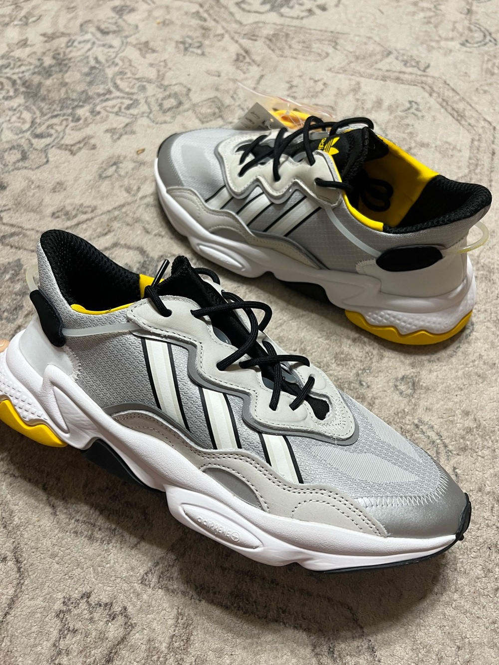 adidas Ozweego 'Wonder Glow' sneakers in grey